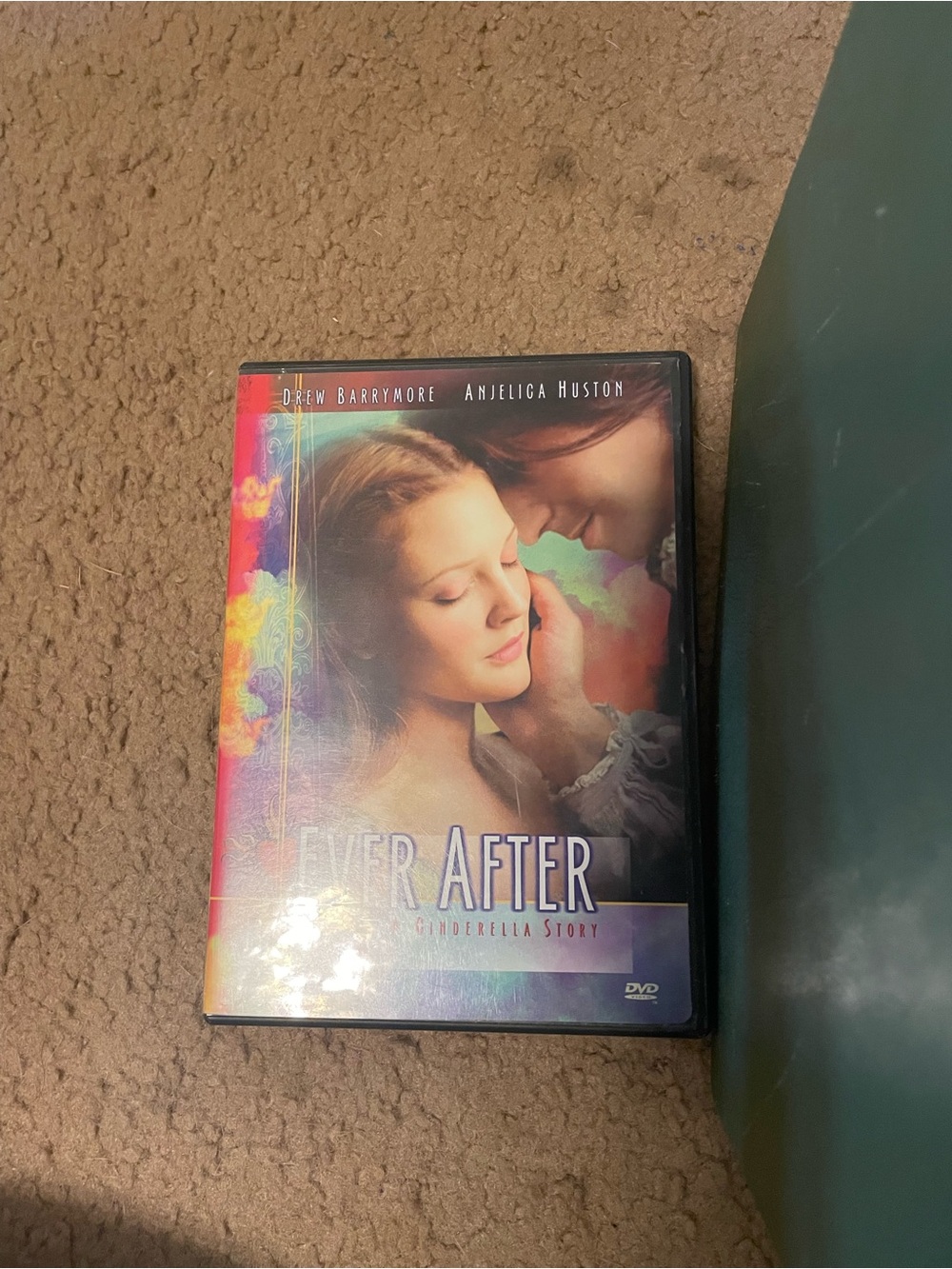 Ever After DVD - Drew Barrymore & Anjelica Huston (Colorful Cover)